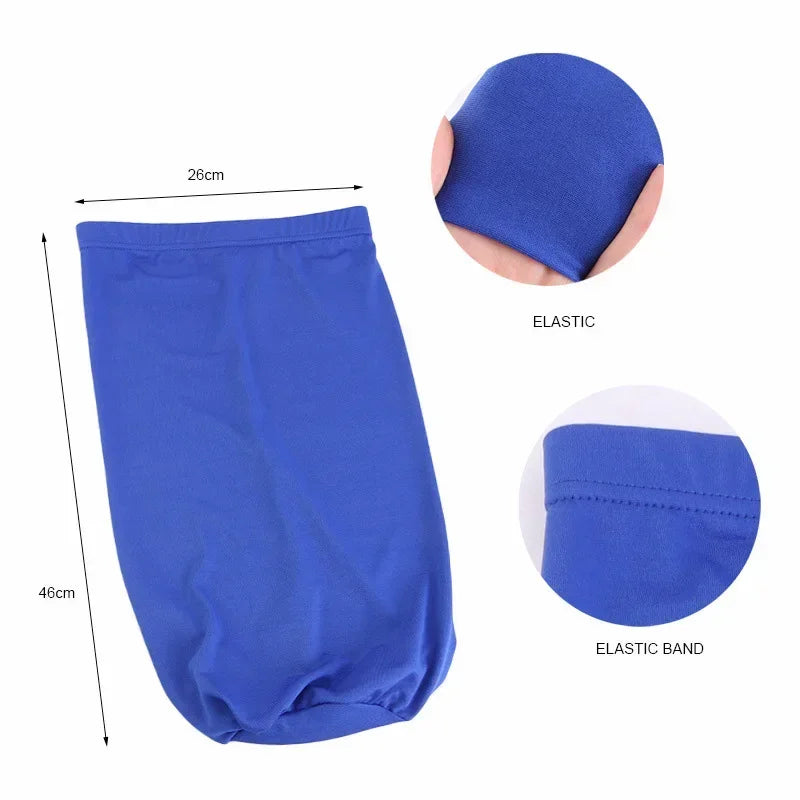 Unisex Long Hair Sock Bonnet – Elastic Dreadlock & Braid Sleep Cap, Turban Night Hat for Men & Women | Protective Hair Care Nightcap