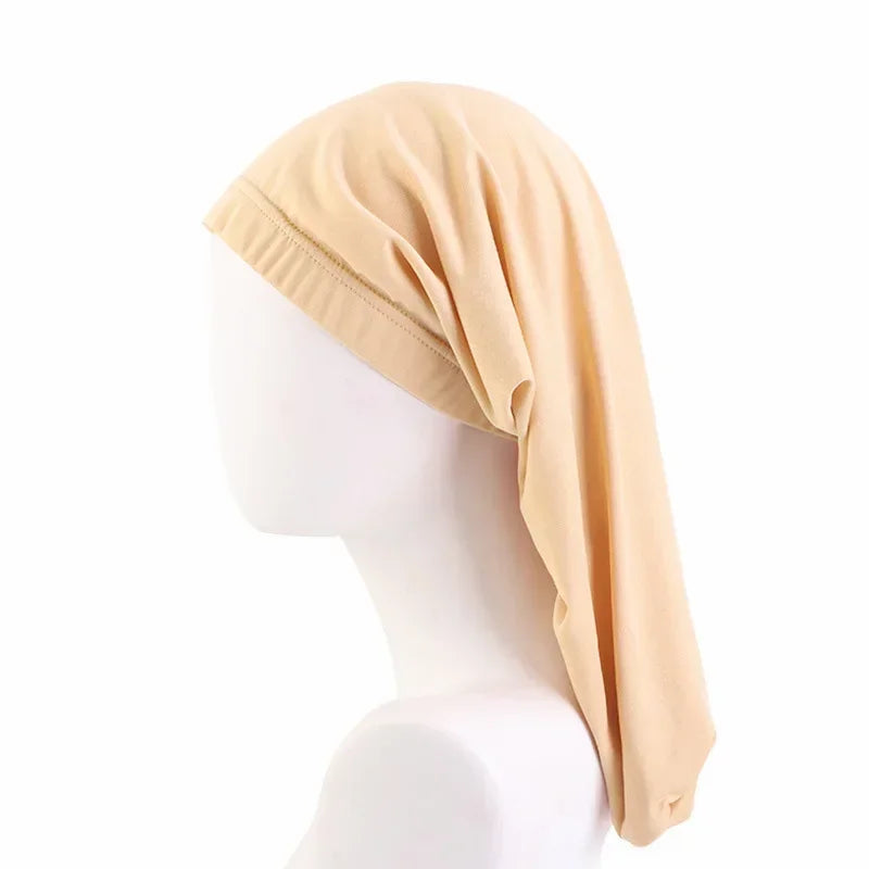 Unisex Long Hair Sock Bonnet – Elastic Dreadlock & Braid Sleep Cap, Turban Night Hat for Men & Women | Protective Hair Care Nightcap