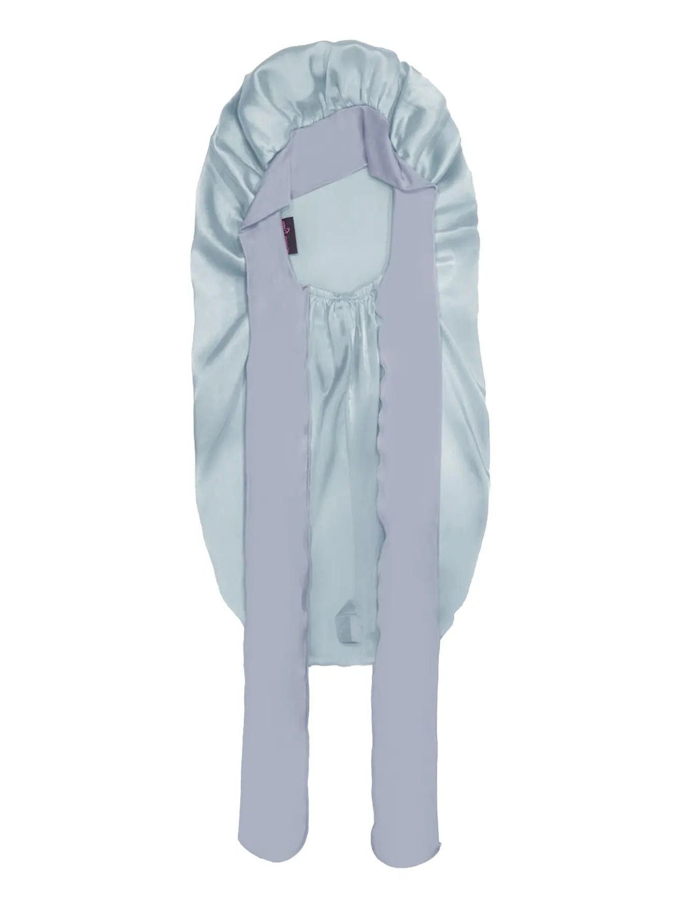 Soft Silky Long Satin Bonnet for Women – Extra-Large Tie Band Sleep Cap for Natural & Curly Hair | Luxe Silky Night Hair Protection