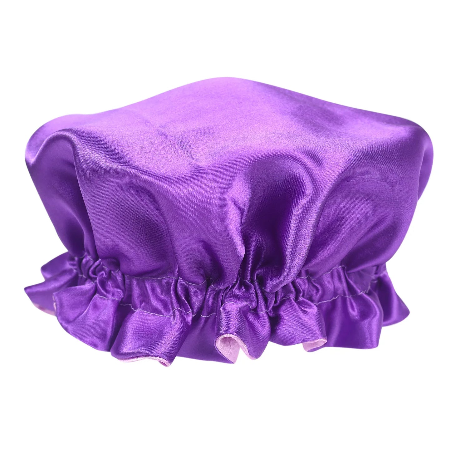 Kids Satin Sleeping Cap – Double-Layer Baby Hair Bonnet for Girls, Boys Soft Octopus-Style Sleep Hat for Curly & Natural Hair